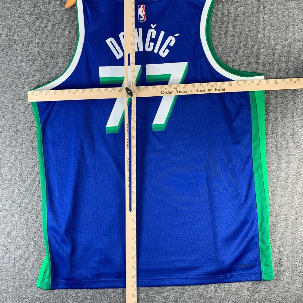 Luka Doncic Nike Jersey Men 2XL 56 Swingman City Edition Dallas Mavericks